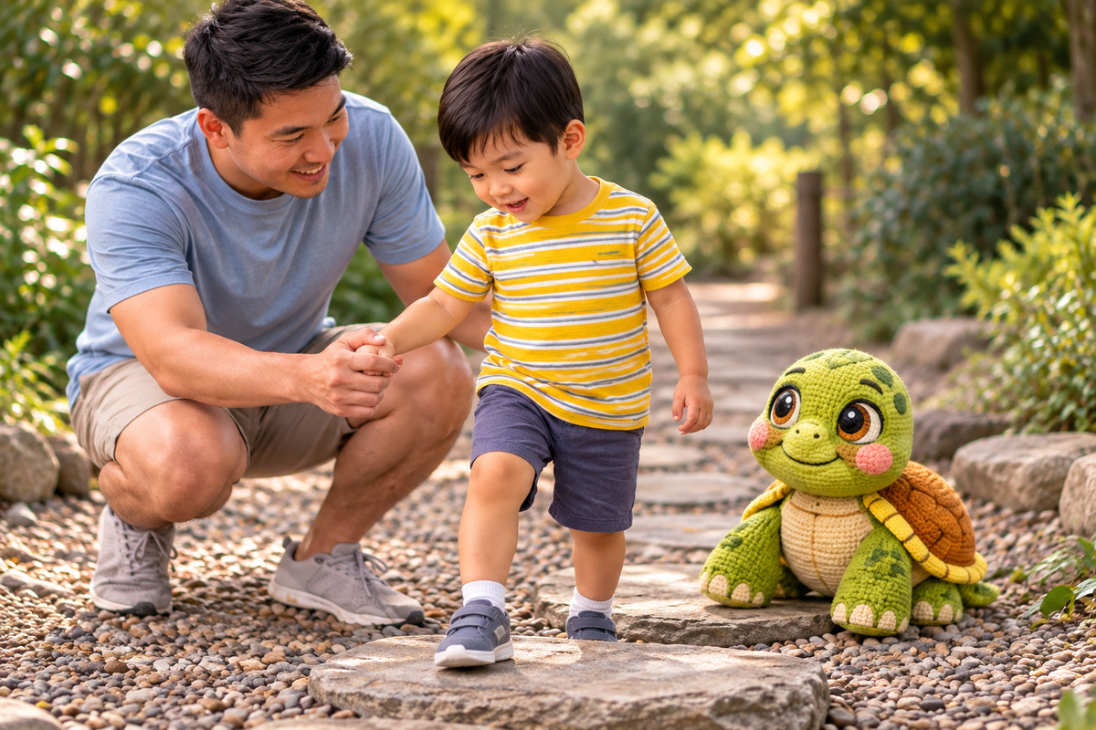 Trey the Turtle | Brain Buddy Weighted Stuffed Animal