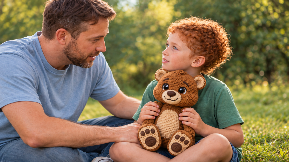 Hon the Bear | Brain Buddy Weighted Stuffed Animal